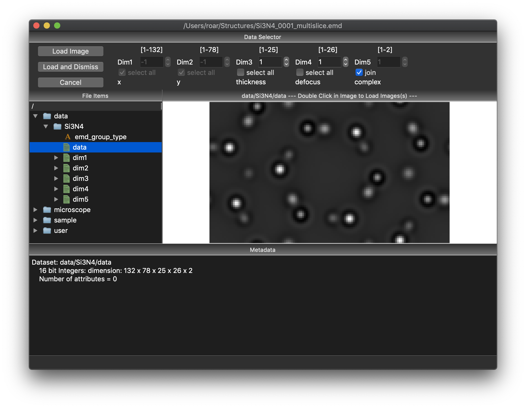 Tempas EMD HDF File Support